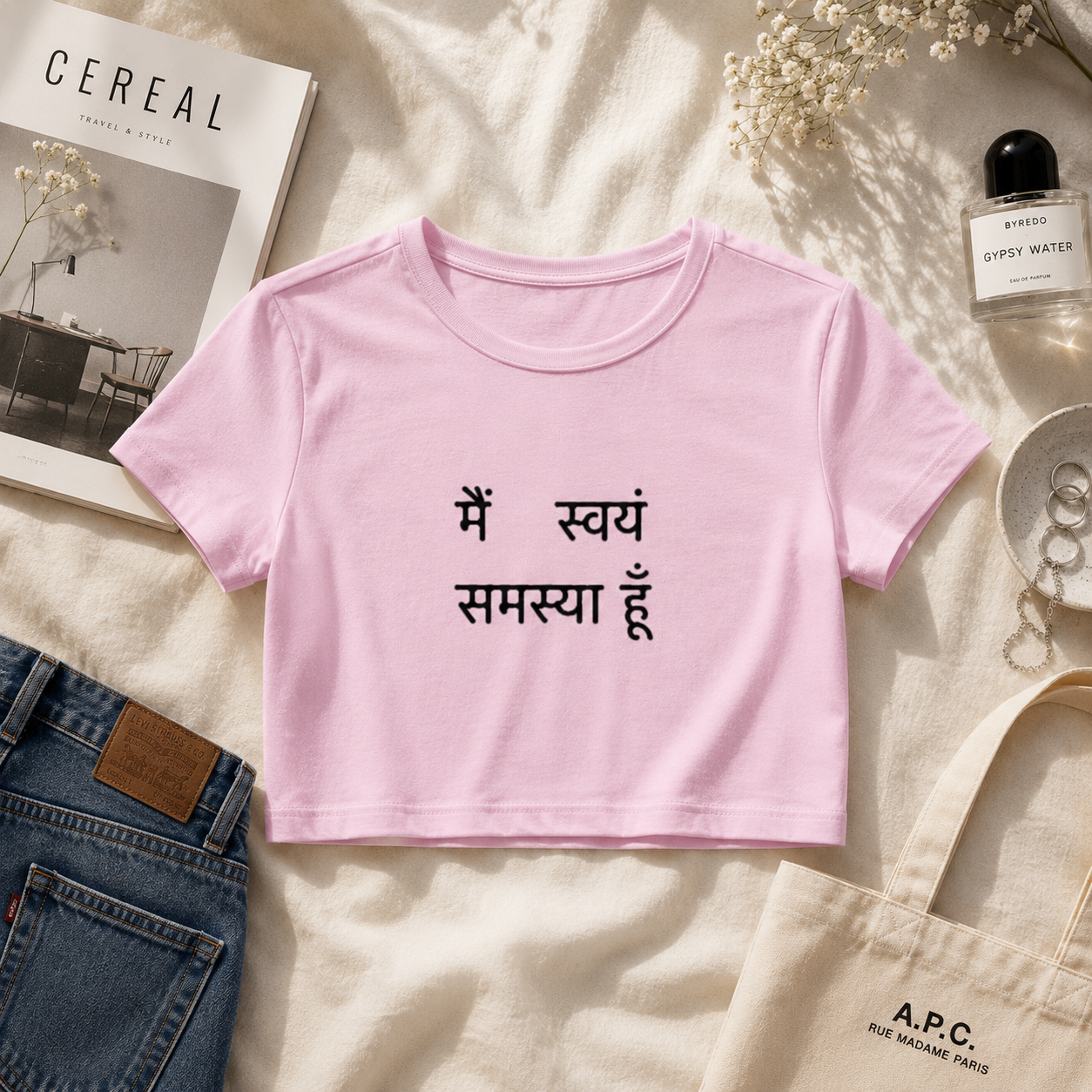 Main swayam smasya hu | Baby Tee | DTG printed