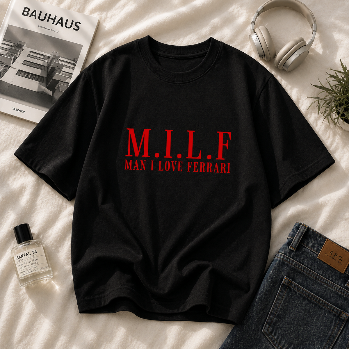 MILF | Premium Quality Unisex Oversized Tee | DTG printed