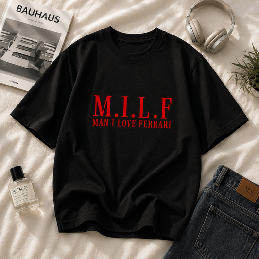 MILF | Premium Quality Unisex Oversized Tee | DTG printed