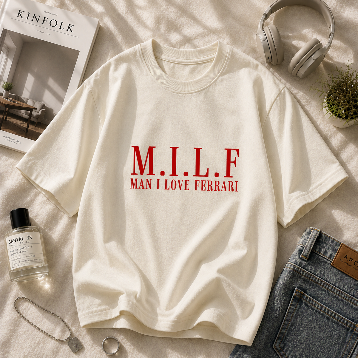 MILF | Premium Quality Unisex Oversized Tee | DTG printed